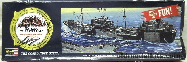 Revell 1/400 US Navy T2-SE (T-2) Oiler Mission Capistrano / Buenaventura / San Fernando / Santa Clara, H342 plastic model kit